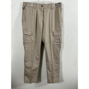 Galls Tactical Pants Womens 16x34‎ Khaki G-Tac Ripstop Cargo Utility TR2600